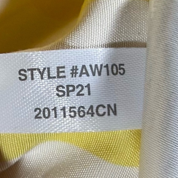 J. Crew Bright Yellow Rain Jacket / Trench Coat (S) - Picture 8 of 12